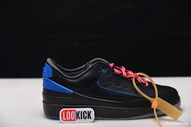 Boostmaster lin Black 2 Jordan Blue DJ4375-004 SP Retro Off-White Low 0802